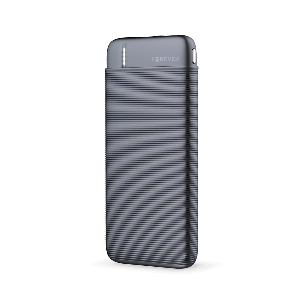 Forever TB-100S Power Bank 10000mAh με Θύρα USB-A Μαύρο