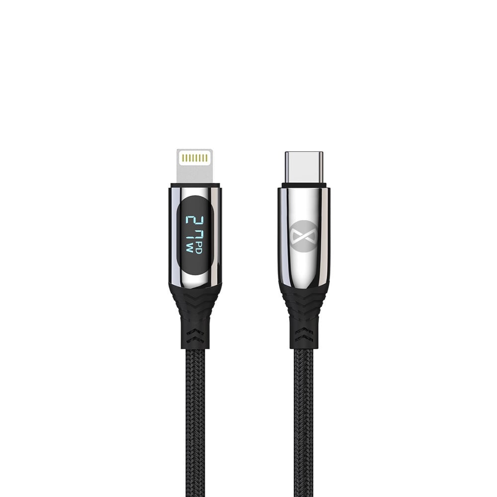 Forever USB-C to Lightning Cable 27W Μαύρο 1m