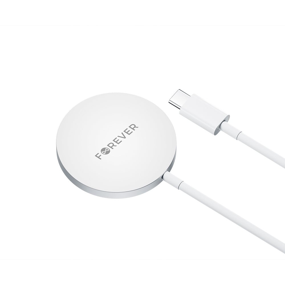 Forever Φορτιστής Magsafe 15W Γκρι (MAWC-100)