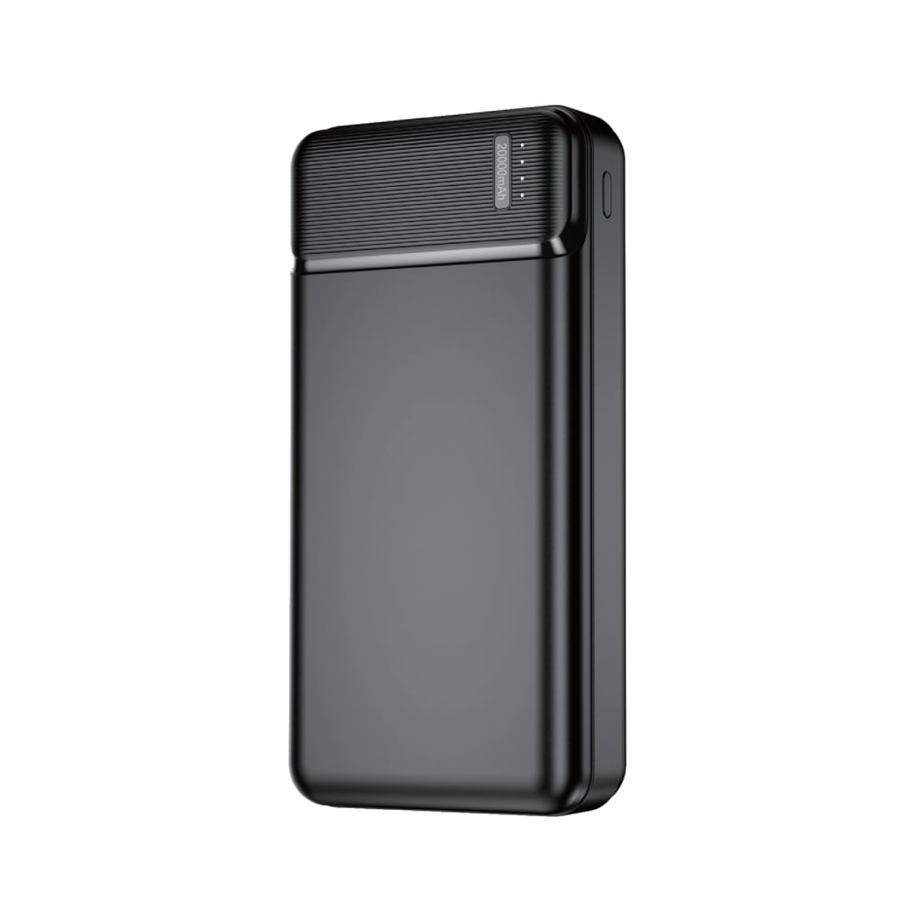 Maxlife MXPB-01 Power Bank 20000mAh με 2 Θύρες USB-A Μαύρο
