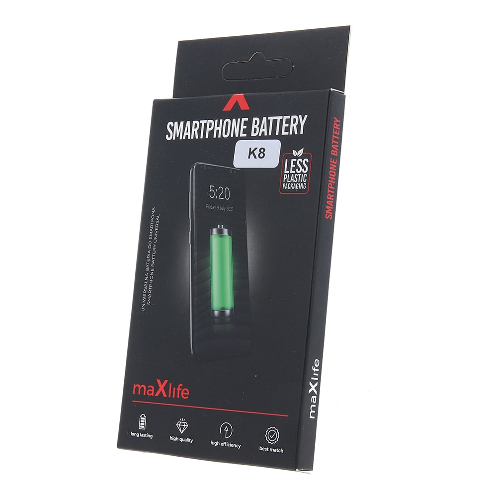 Maxlife Συμβατή Μπαταρία Αντικατάστασης 2200mAh για LG K8