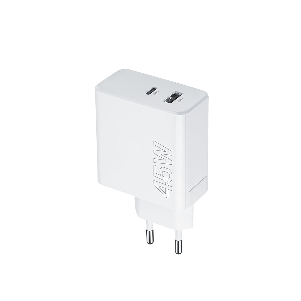 Maxlife Φορτιστής Χωρίς Καλώδιο 45W Power Delivery Λευκός (MXTC-07-45AC)