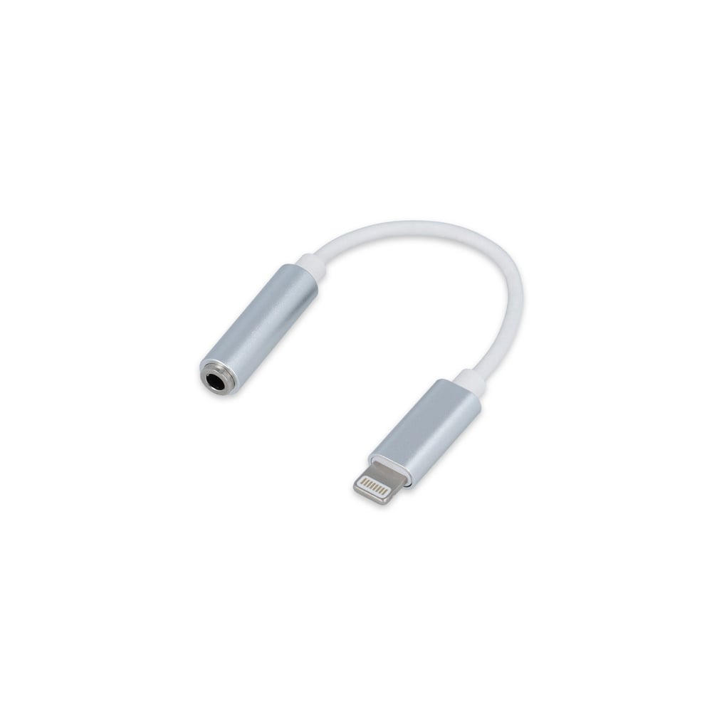 Setty Μετατροπέας Lightning male σε 3.5mm female Ασημί (GSM112227)