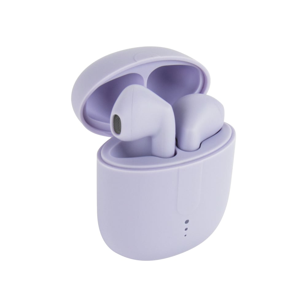 Setty STWS-119 Earbud Bluetooth Handsfree Ακουστικά με Θήκη Φόρτισης Lilac