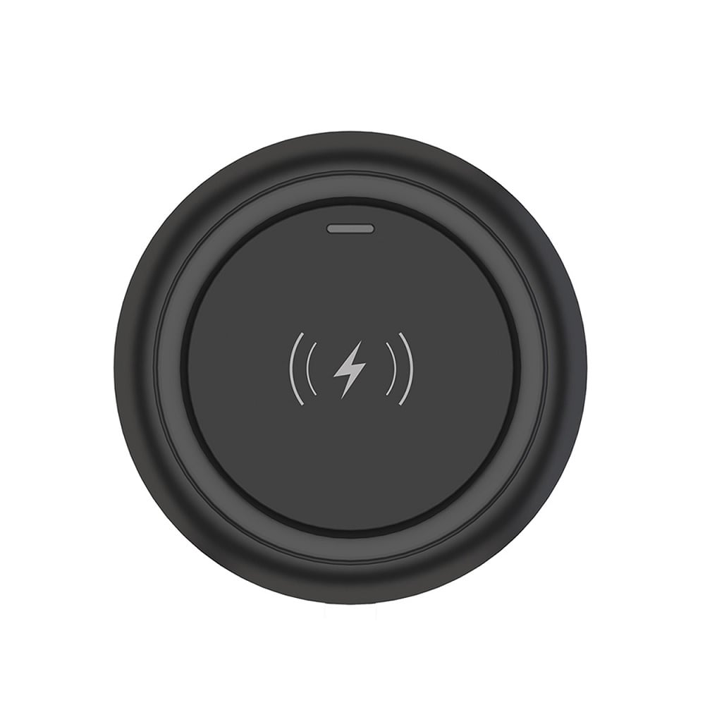 Devia Ασύρματος Φορτιστής (Qi Pad) 15W Μαύρος (Allen Series)