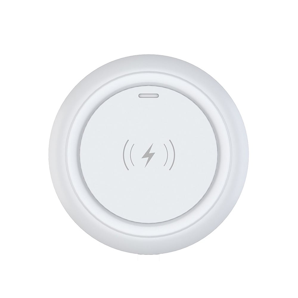 Devia Ασύρματος Φορτιστής (Qi Pad) 15W Quick Charge 2.0 Λευκός (EA242)
