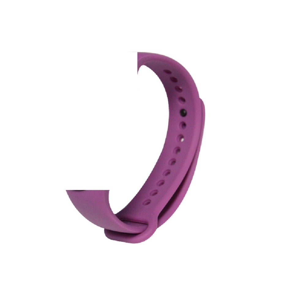 Devia Λουράκι Σιλικόνης με Pin Μωβ (Mi Smart Band 5/Mi Smart Band 6)