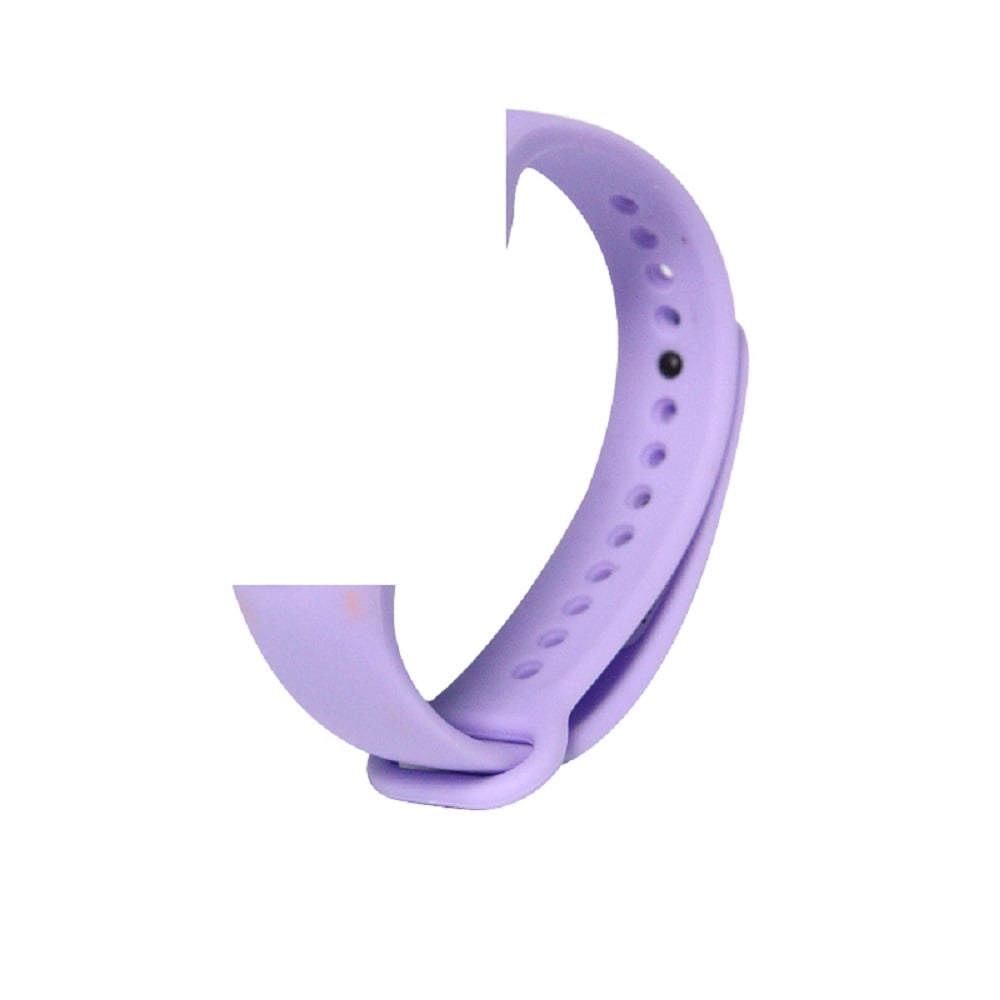 Devia Λουράκι Σιλικόνης με Pin Λιλά (Mi Smart Band 5/Mi Smart Band 6)