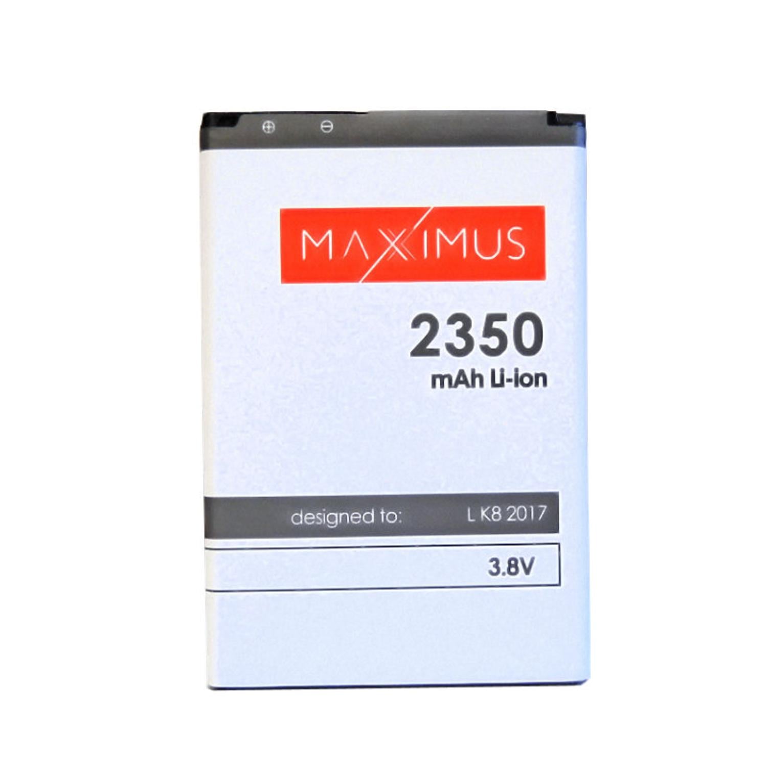 Bat Maxximus Lg K8 2017 2350 Mah Bl-45f1f 5901313084662
