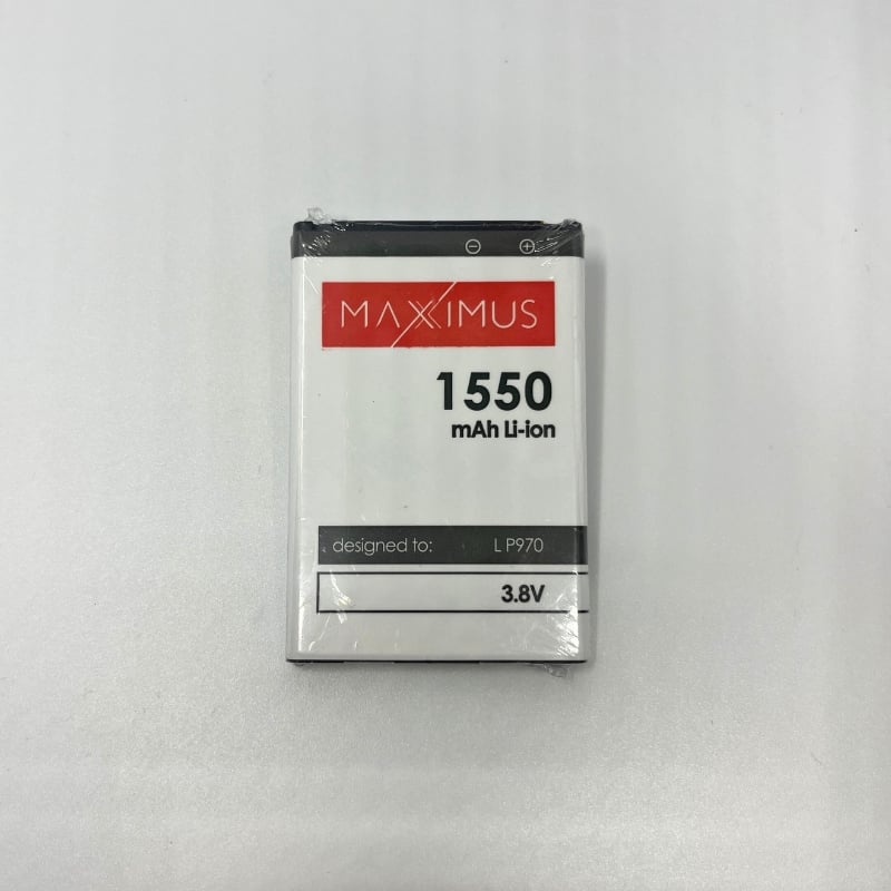 Maxximus Συμβατή Μπαταρία Αντικατάστασης 1700mAh για Lg P970