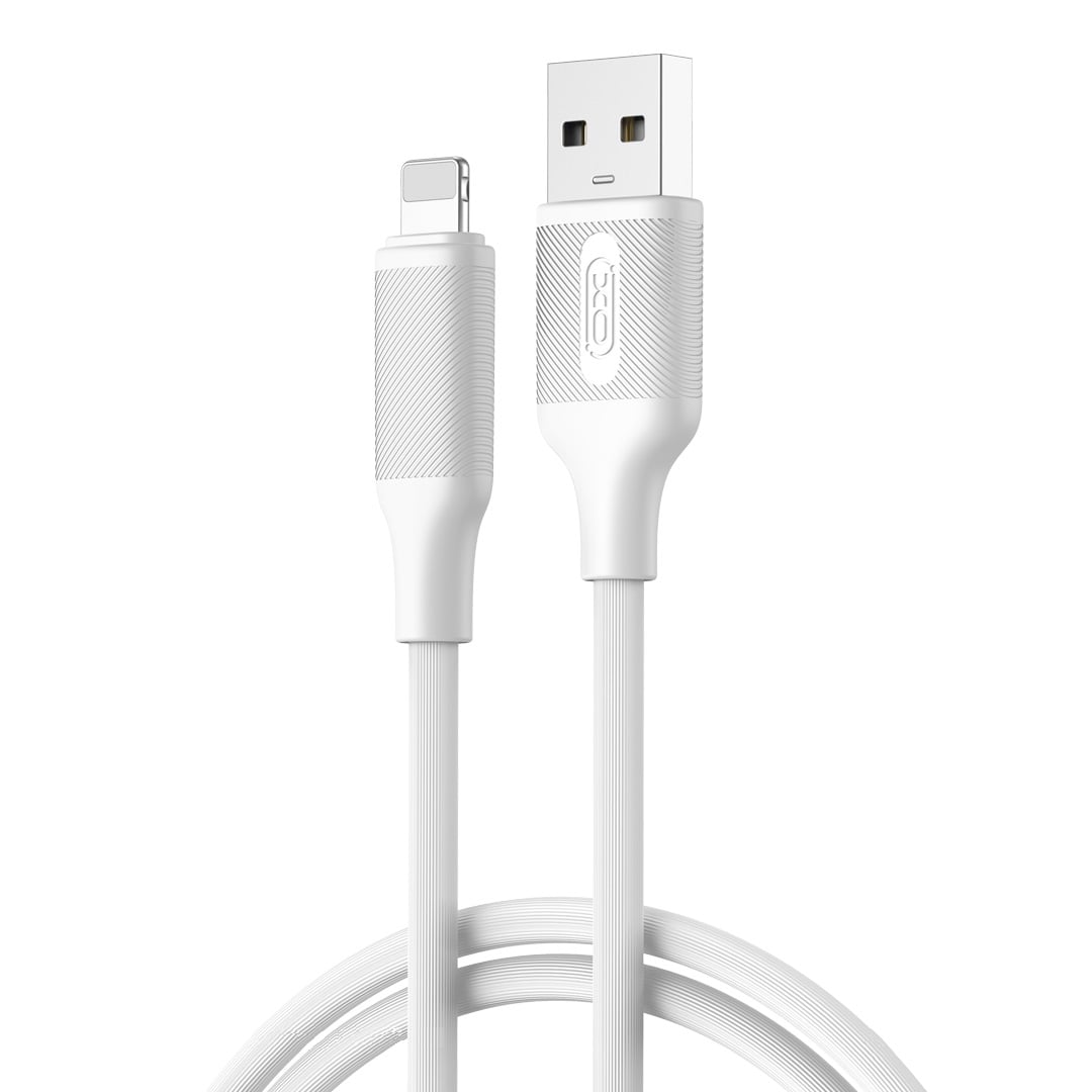 XO USB-A to Lightning Cable 12W Λευκό 1m 16.005.0318