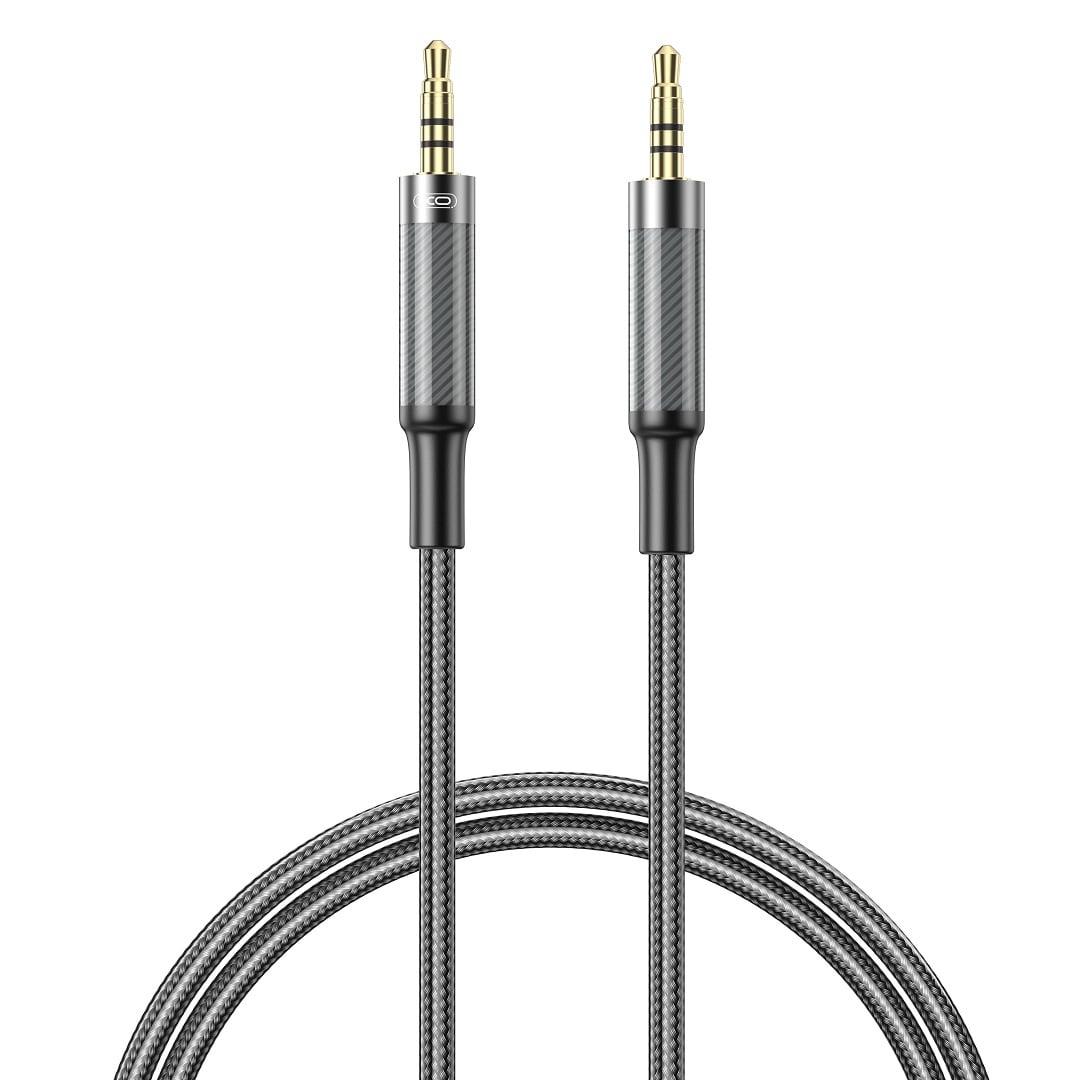XO Καλώδιο 3.5mm male - 3.5mm male Μαύρο 1m