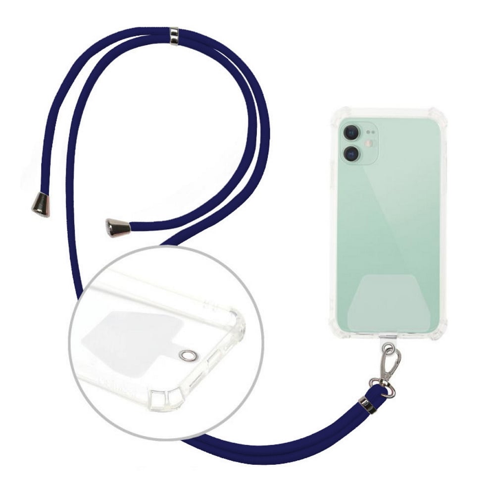 Universal Lanyard Λουράκι Λαιμού για Κινητά Navy Blue
