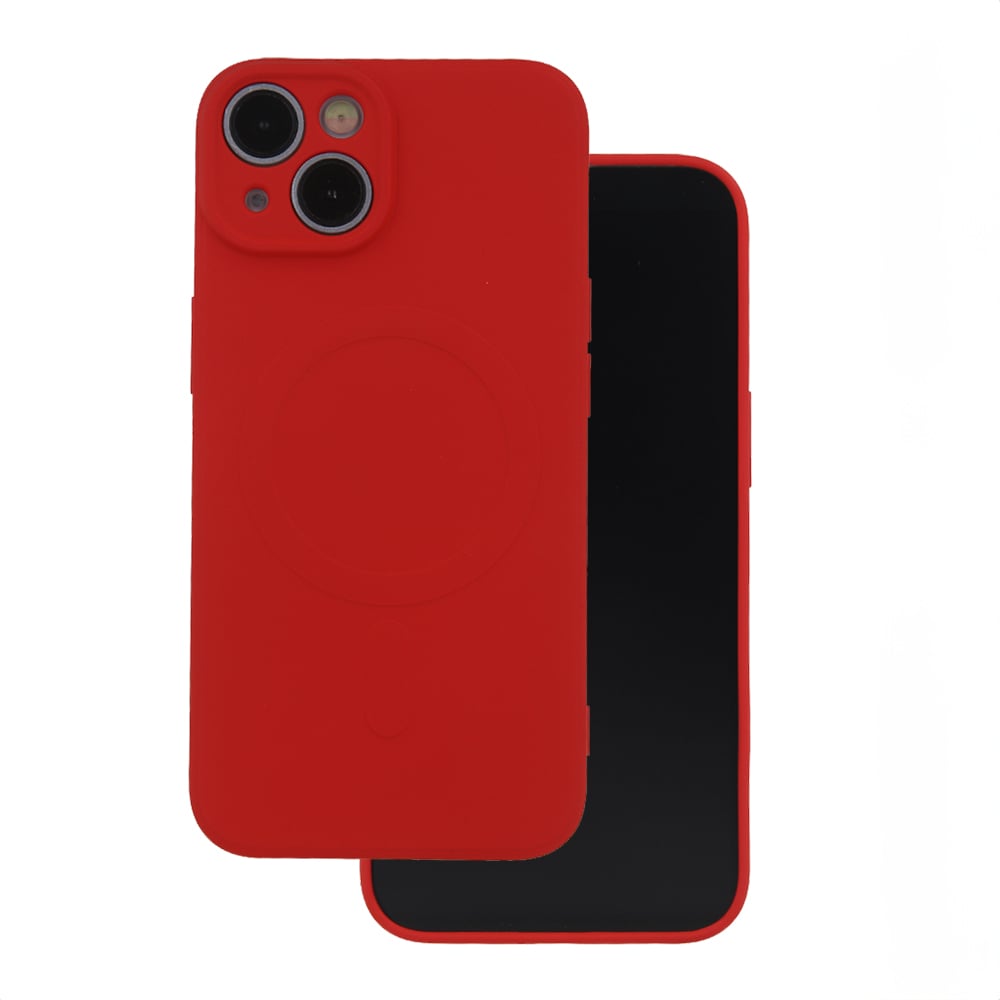 Simple Color Mag Case Iphone 16 Pro Max 6 9" Red