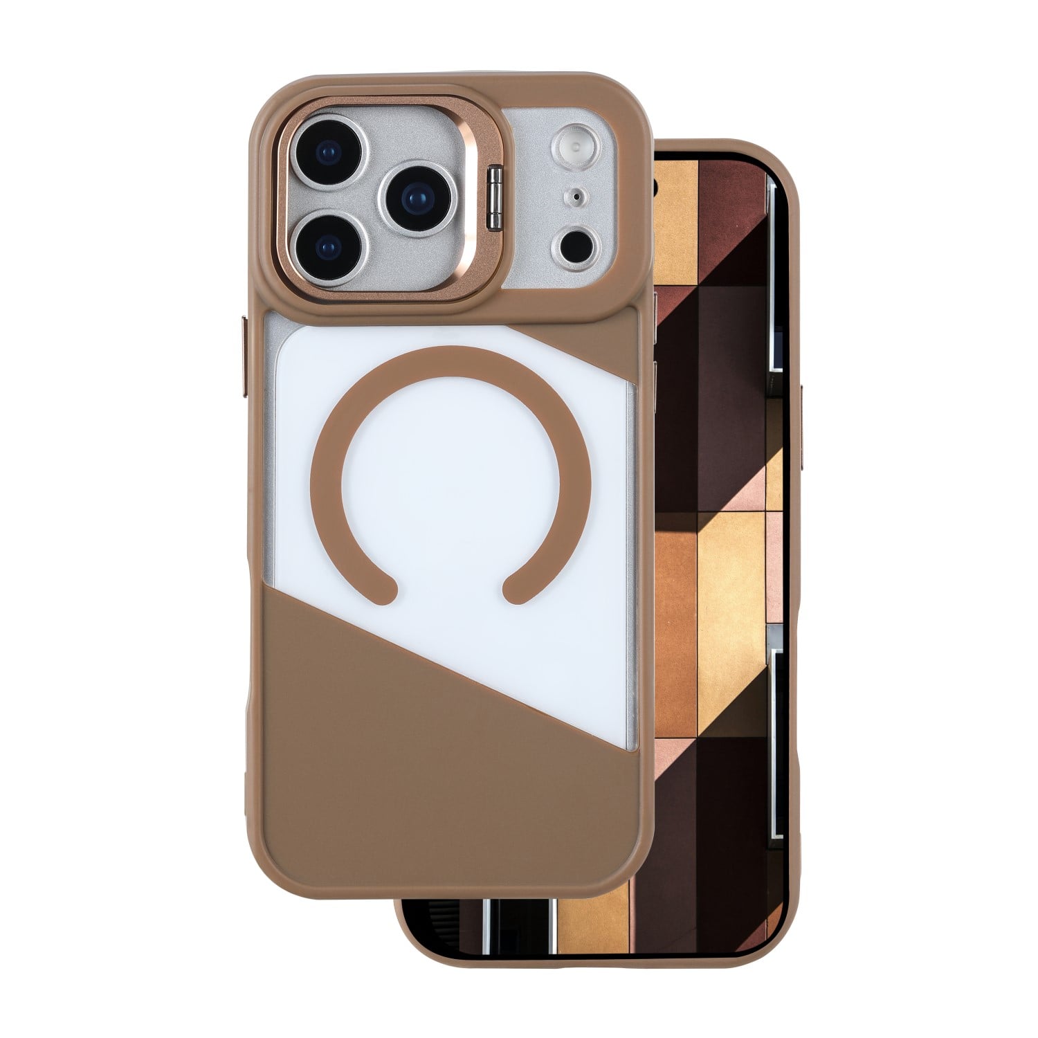 Fusion Mag Back Cover Καφέ (iPhone 17 Pro Max)