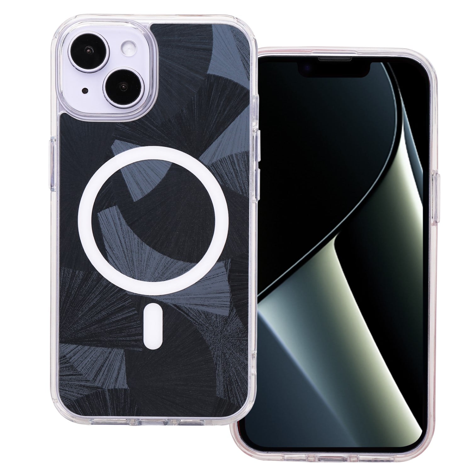Flash Mag Back Cover Σιλικόνης 1.5mm Μαύρο (iPhone 14)