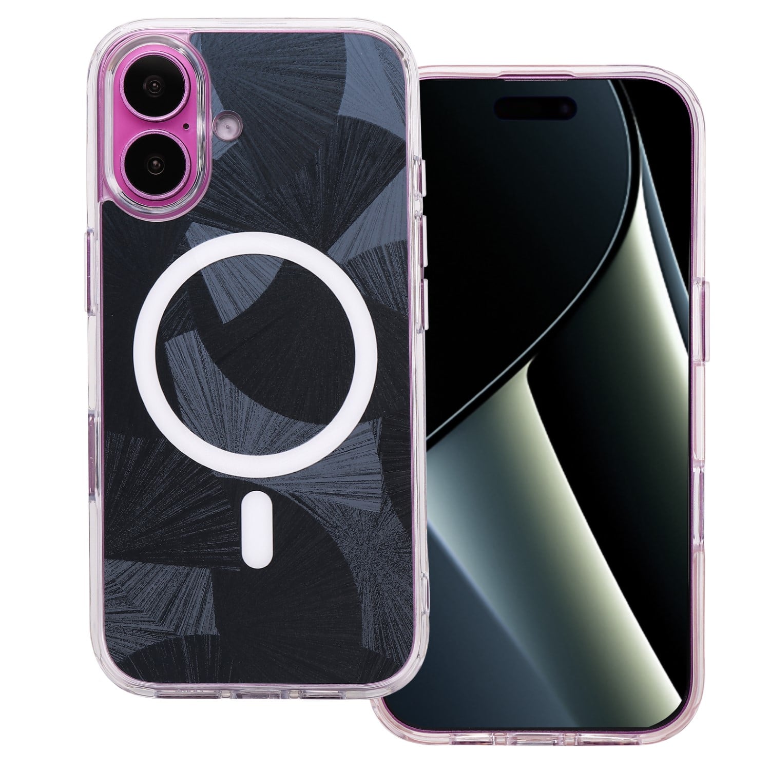 Flash Mag Back Cover Σιλικόνης 1.5mm Μαύρο (iPhone 16)