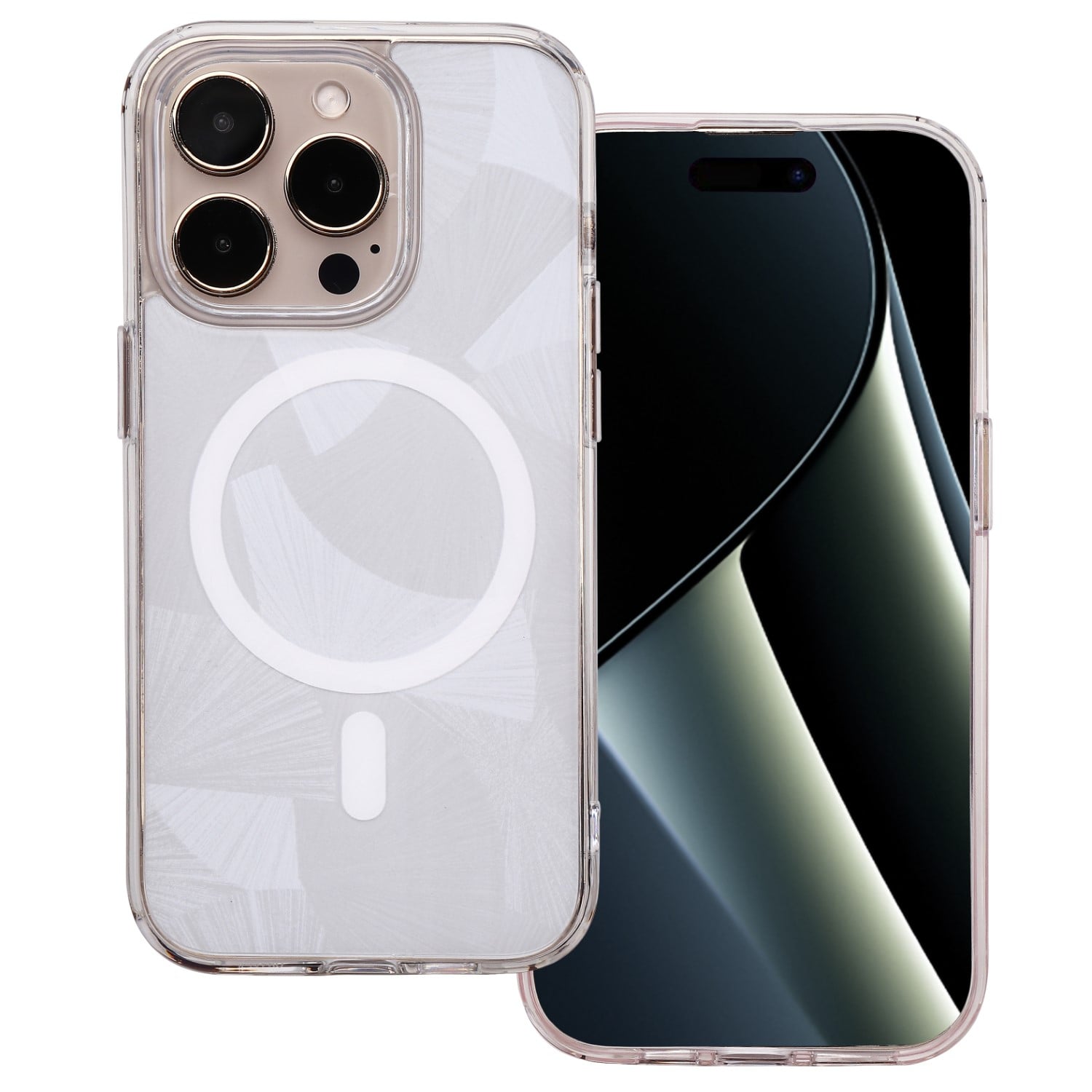 Flash Mag Back Cover Σιλικόνης 1.5mm Γκρι (iPhone 15 Pro)