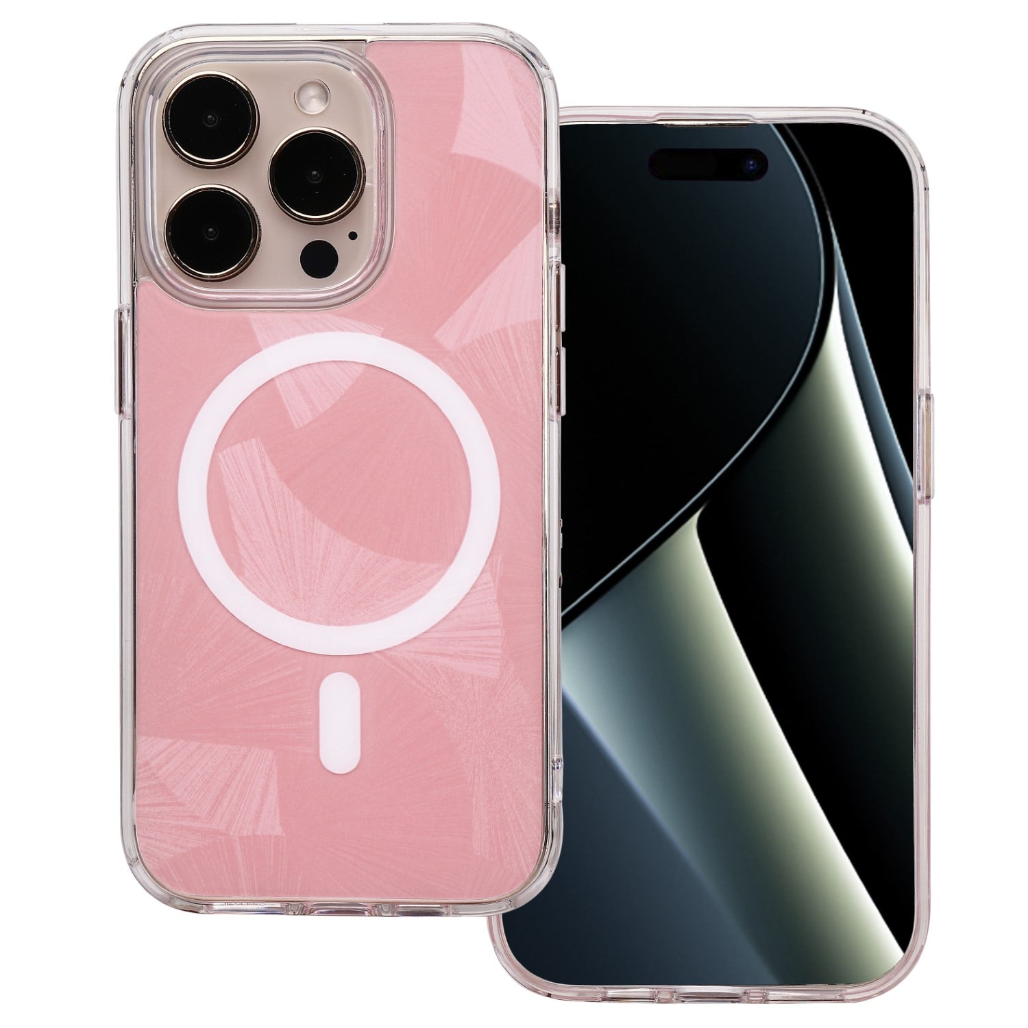 Flash Mag Back Cover Σιλικόνης 1.5mm Ροζ (iPhone 14 Pro)