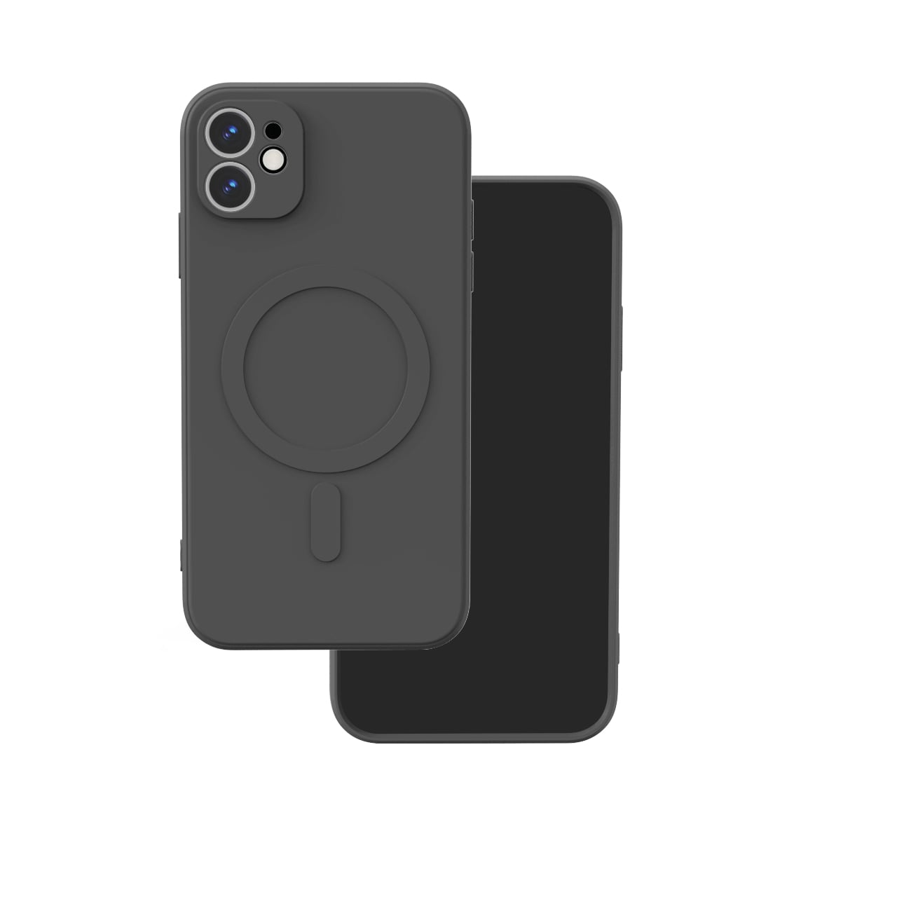 Simple Back Cover Υφασμάτινο Μαύρο (iPhone 11)