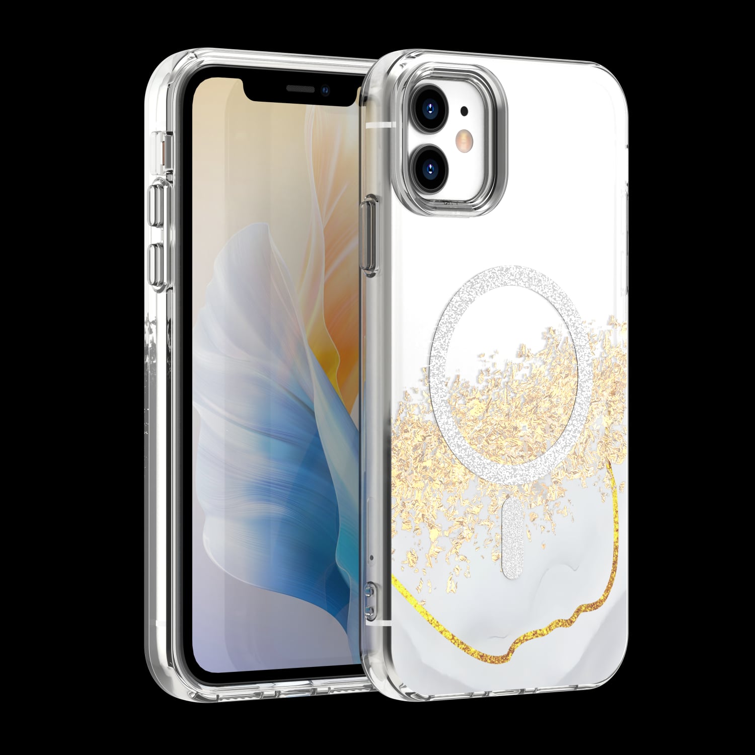 Epoxy Mag Back Cover Λευκό (iPhone 11)