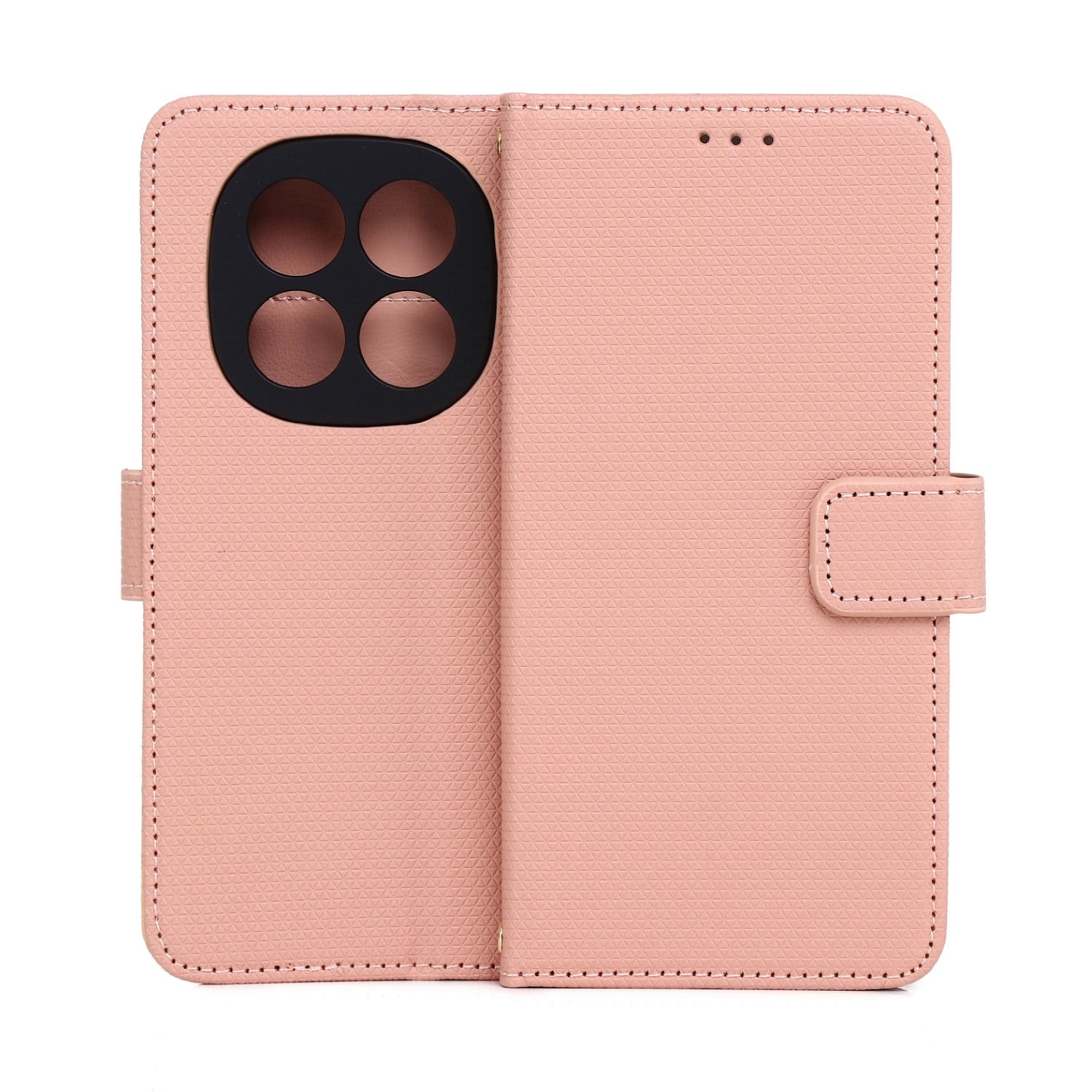 Smart Wallet Σιλικόνης Ροζ (Redmi Note 14 Pro+)