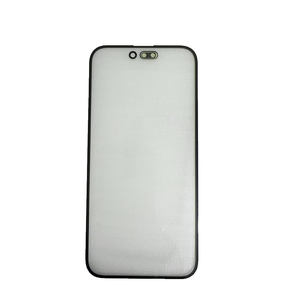 TelForceOne Back Cover Tempered Glass Μαύρο (iPhone 15 Pro)