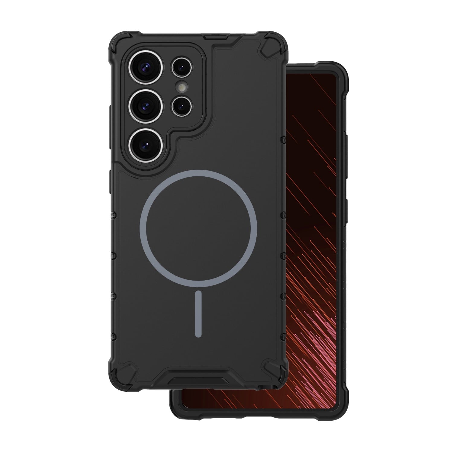 Defender 2in1 Mag Case Samsung Galaxy S25 Ultra Black