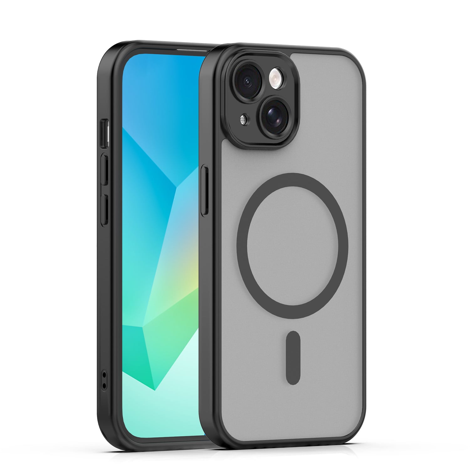 Mag Matt Back Cover Μαύρο (iPhone 14)