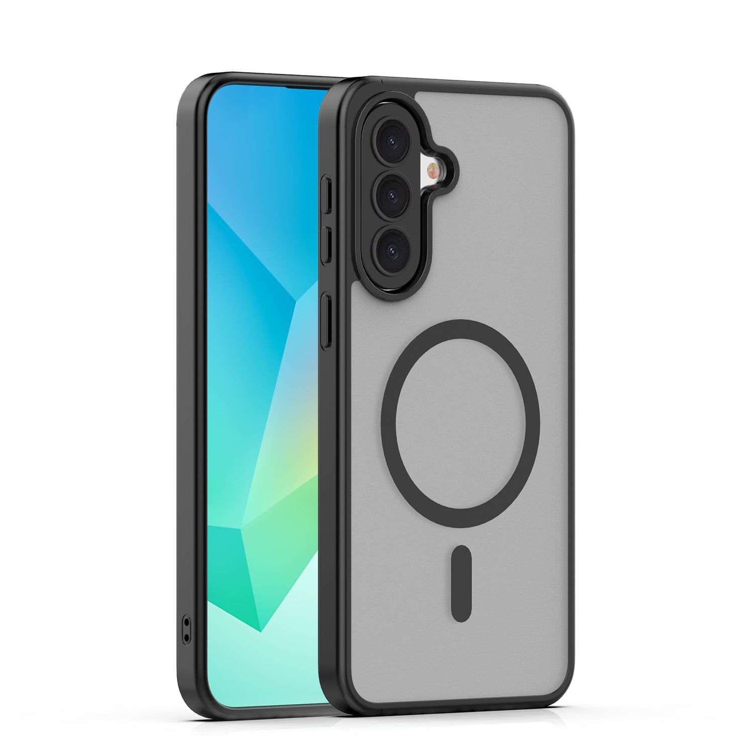 Mag Matt Back Cover Μαύρο (Galaxy A37)