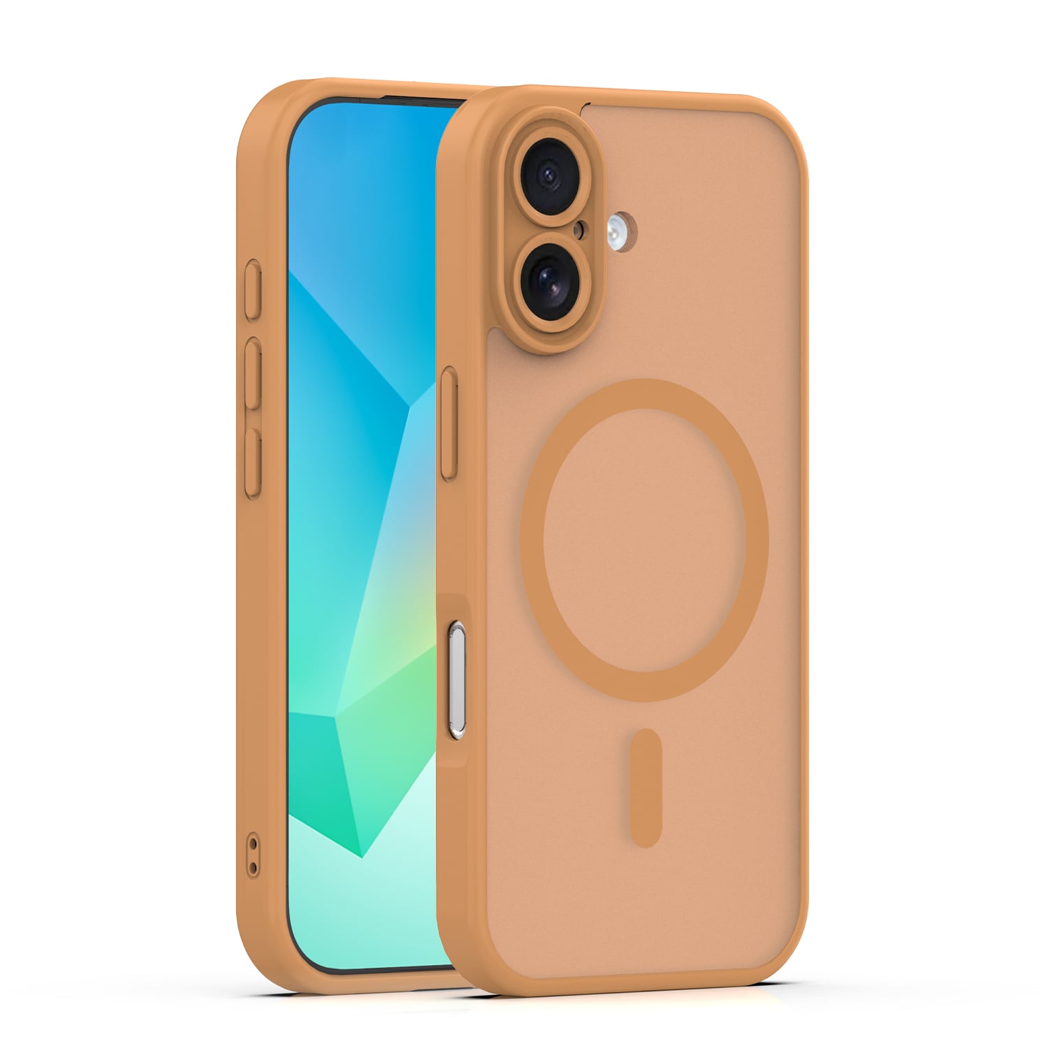 Mag Matt Back Cover Καφέ (iPhone 17)
