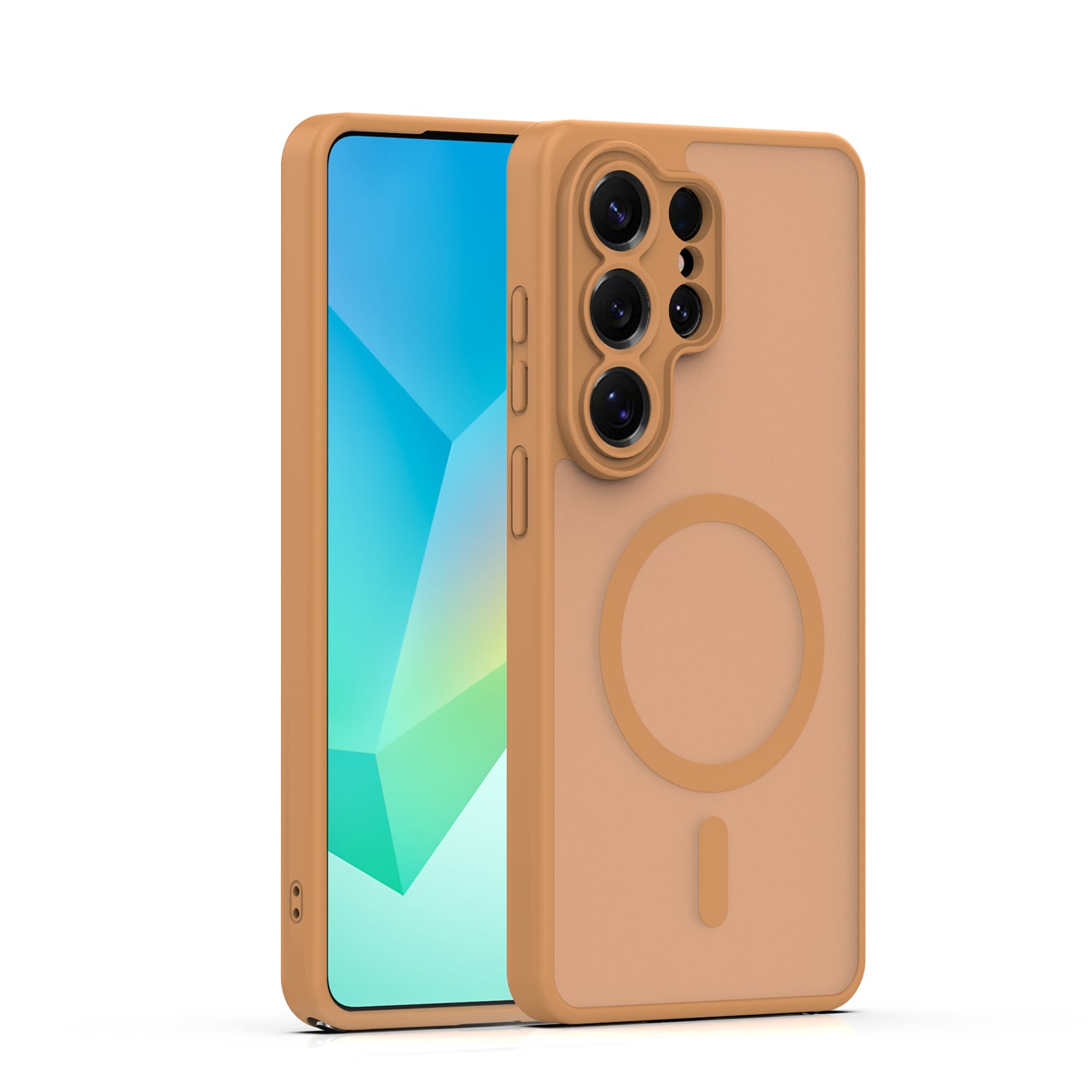 Mag Matt Back Cover Καφέ (Galaxy S25 Ultra)