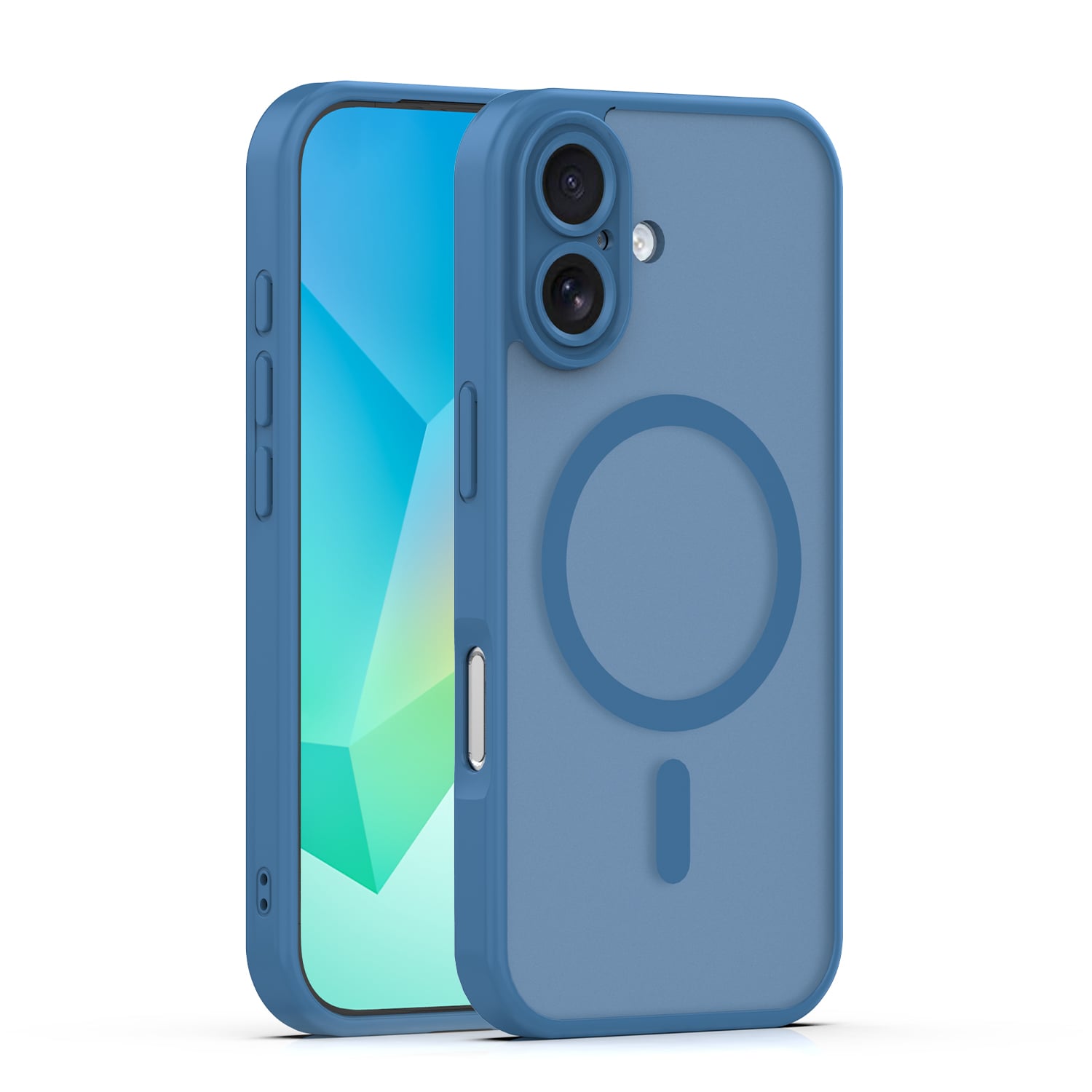 Mag Matt Back Cover Μπλε (iPhone 17)