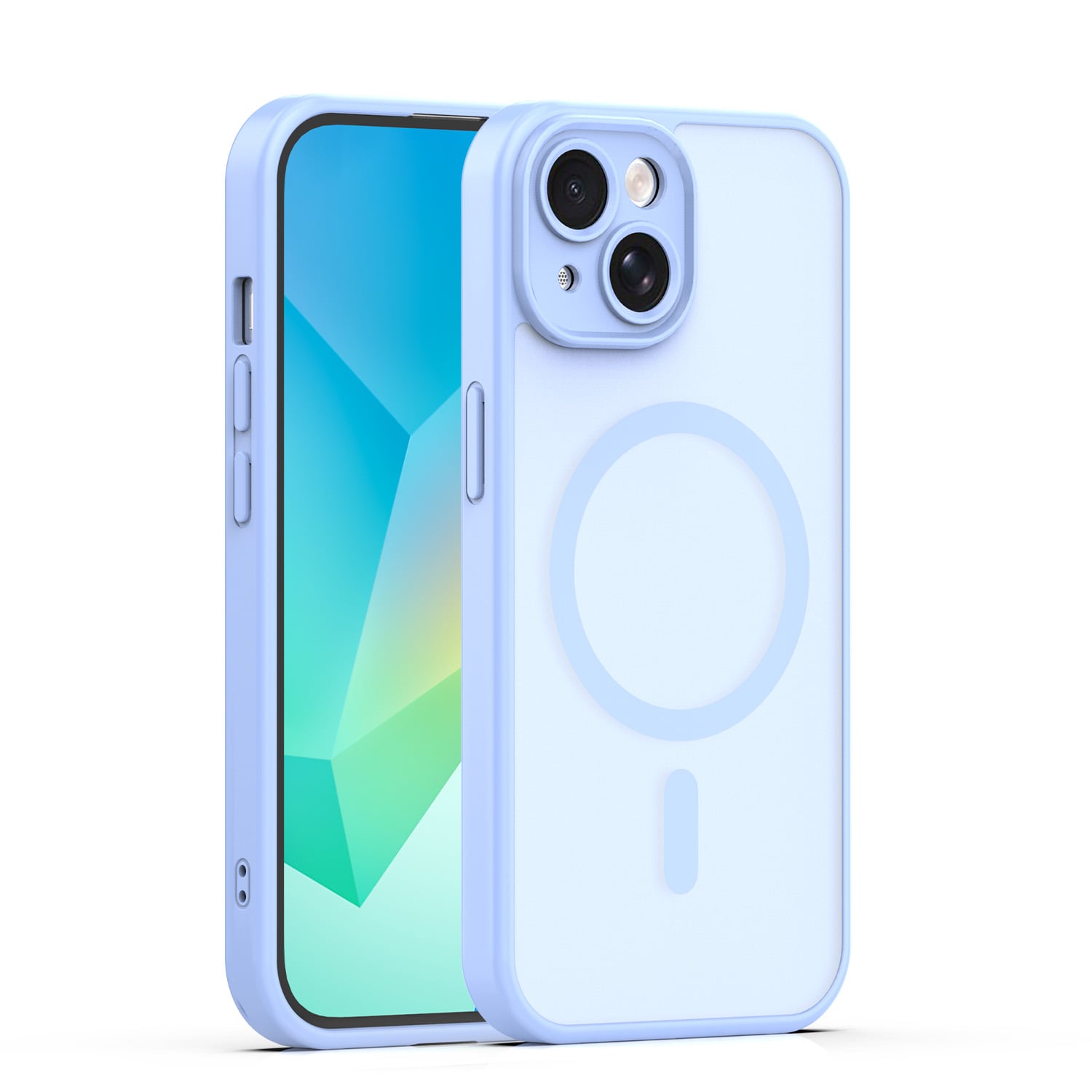 Mag Matt Back Cover Γαλάζιο (iPhone 13)
