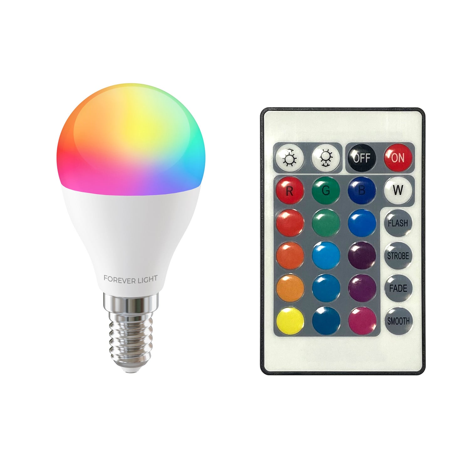 Forever Light Bulb Λάμπα LED 5W για Ντουί E14 και Σχήμα G45 Φυσικό Λευκό 500lm