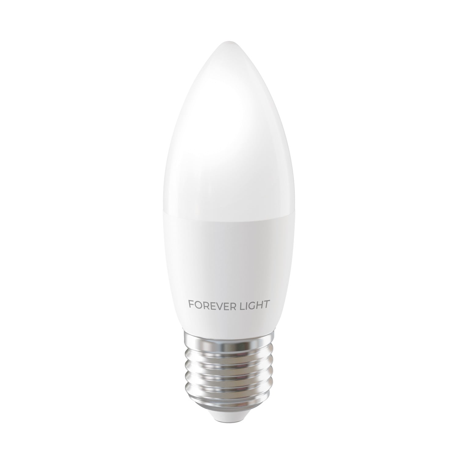 Forever Light Bulb Λάμπα LED 7.2W για Ντουί E27 και Σχήμα C37 Ψυχρό Λευκό 840lm