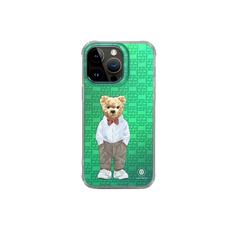 Zuck Bear Back Cover Σιλικόνης Πράσινο (iPhone 15 Pro)