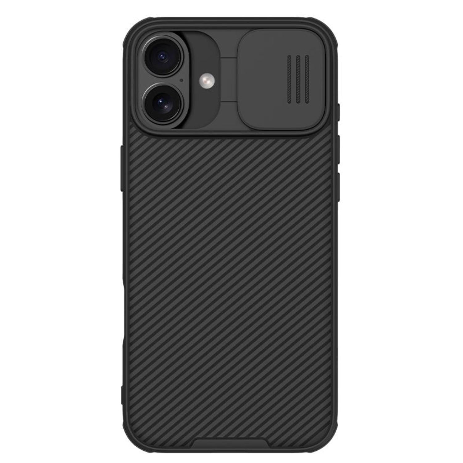 Nillkin Camshield Pro Back Cover Πλαστικό / Σιλικόνης Μαύρο (iPhone 16 Plus)