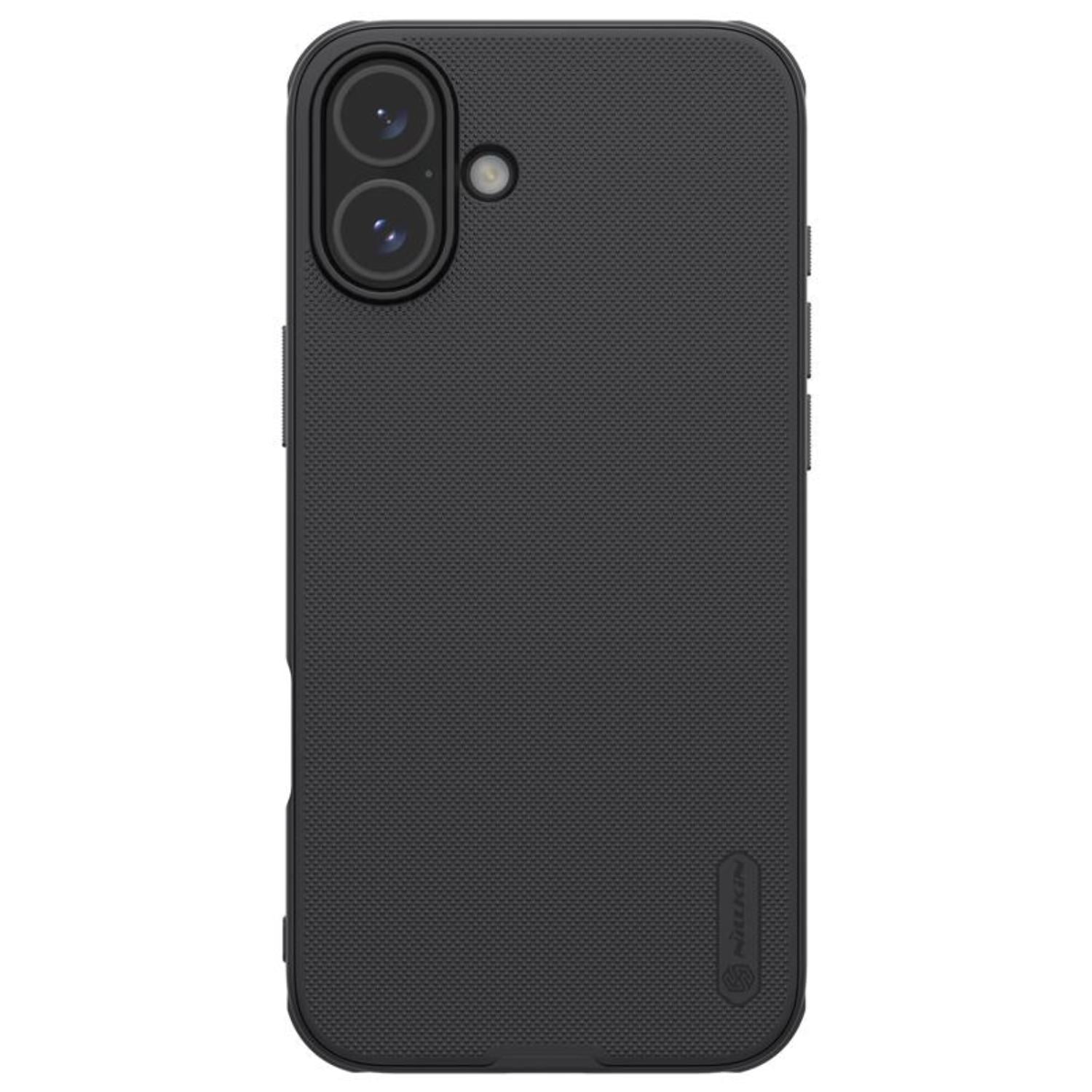 Nillkin Super Frosted Shield Pro Back Cover Πλαστικό / Σιλικόνης Μαύρο (iPhone 16 Plus)
