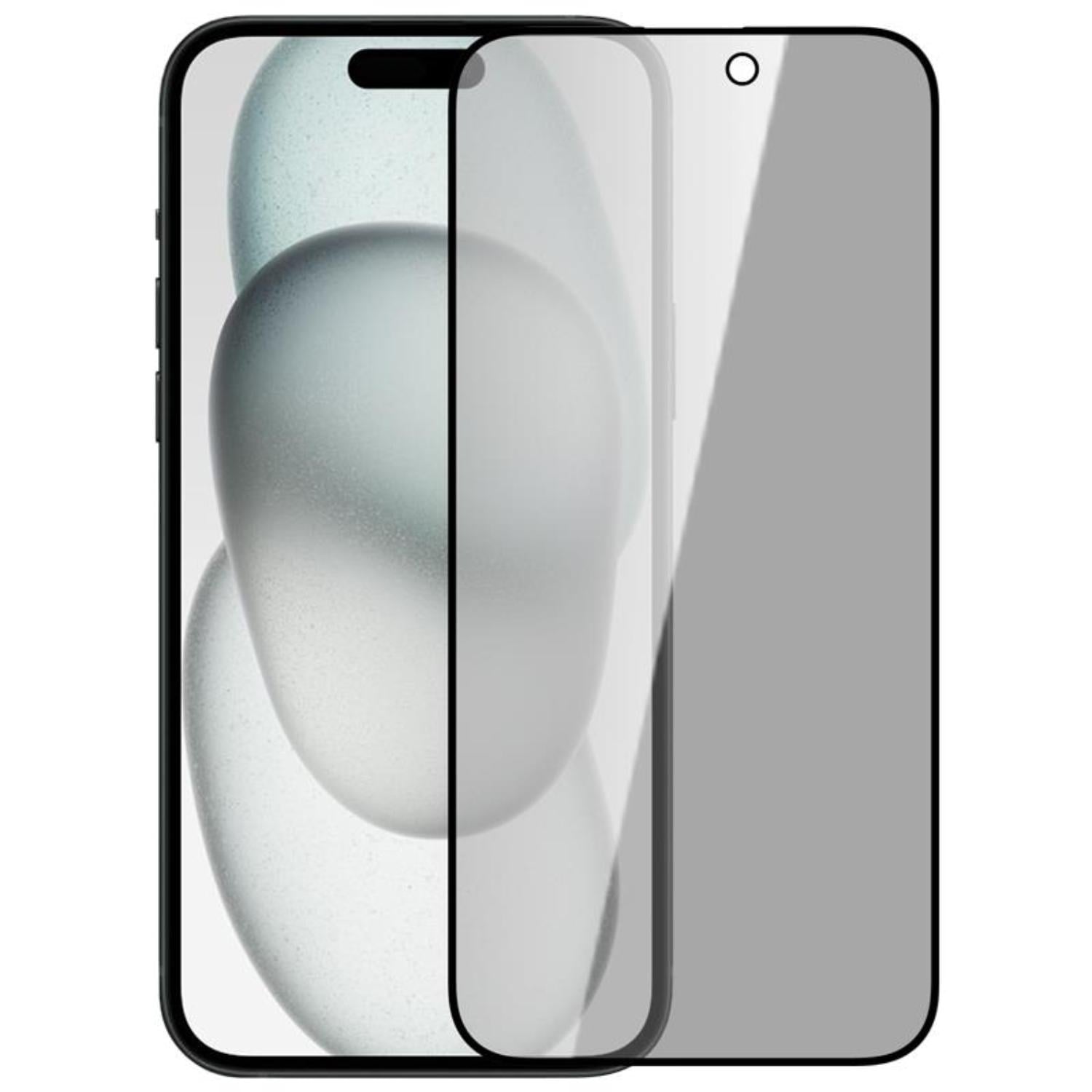 Nillkin Guardian 2.5D 0.33mm Full Face Tempered Glass Μαύρο (iPhone 15 Plus / 16 Plus)