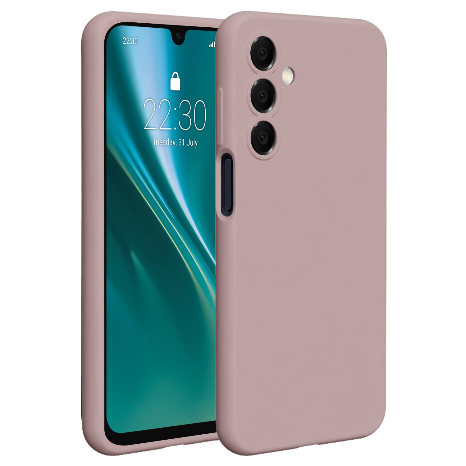 Etteri Back Cover Σιλικόνης Ροζ (Galaxy A17)