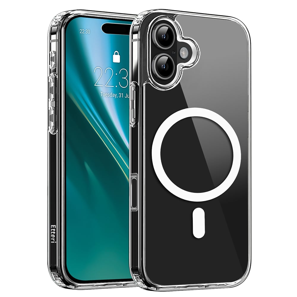 Etteri Back Cover Σιλικόνης / Πλαστικό 1.5mm Διάφανο (iPhone 16 Plus)