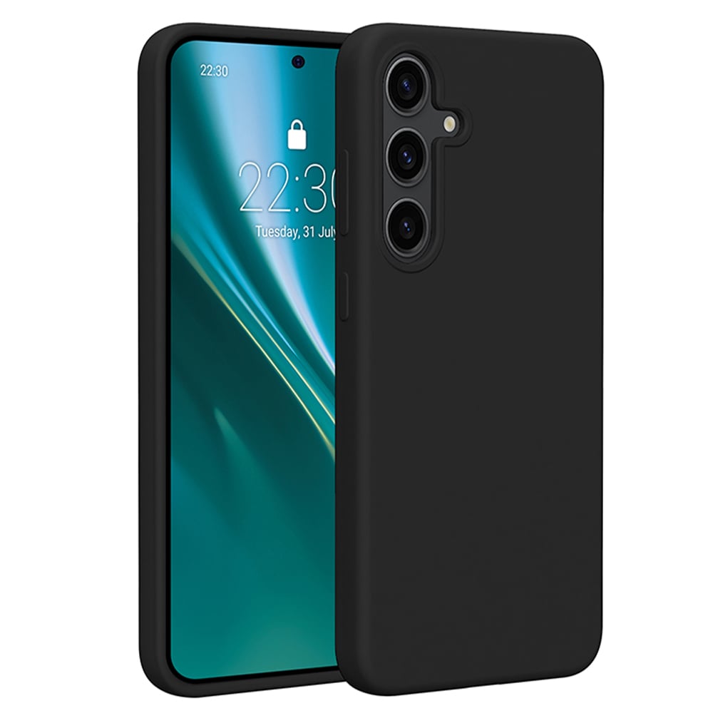 Etteri Back Cover Σιλικόνης Μαύρο (Galaxy S24+)