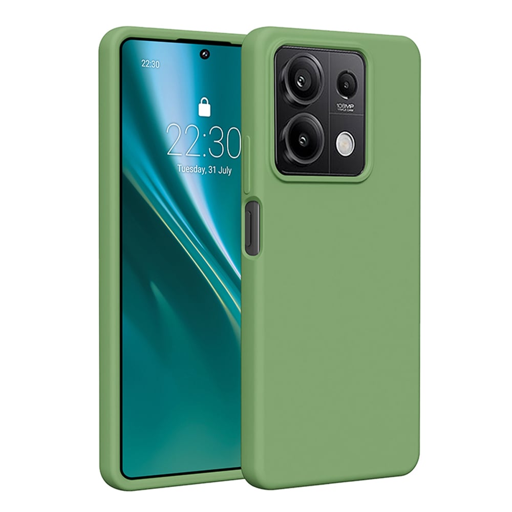 Etteri Back Cover Σιλικόνης Πράσινο (Redmi Note 13 5G)