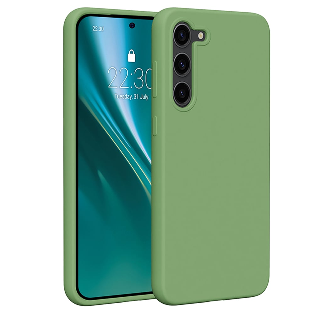 Etteri Back Cover Σιλικόνης Πράσινο (Galaxy S23+)