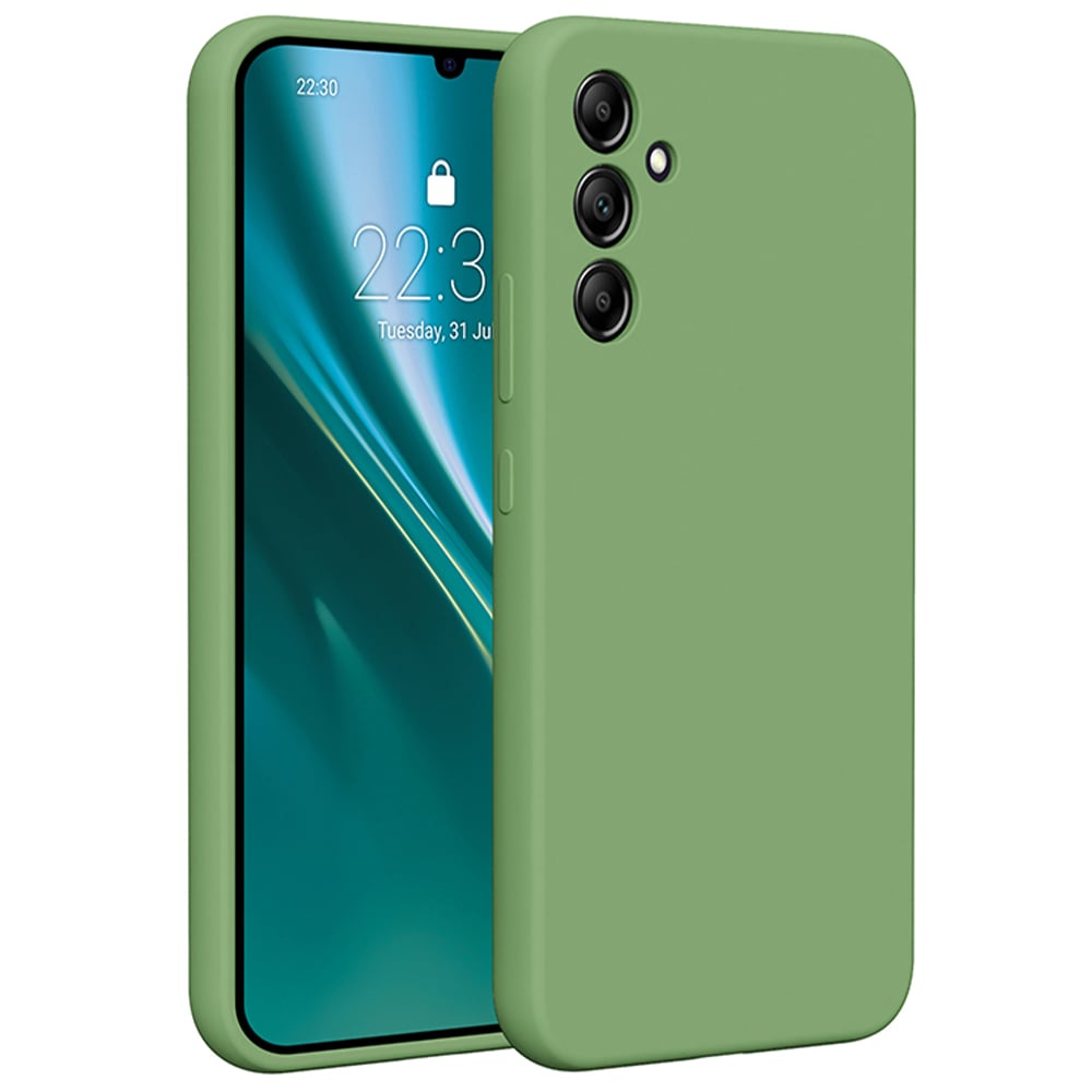 Etteri Back Cover Σιλικόνης Πράσινο (Galaxy A34) GSM183486