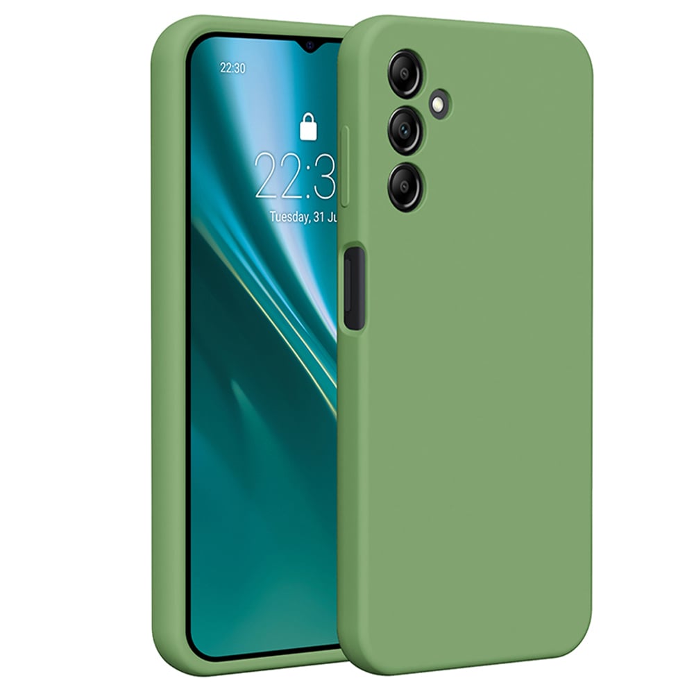 Etteri Back Cover Σιλικόνης Πράσινο (Galaxy A14)
