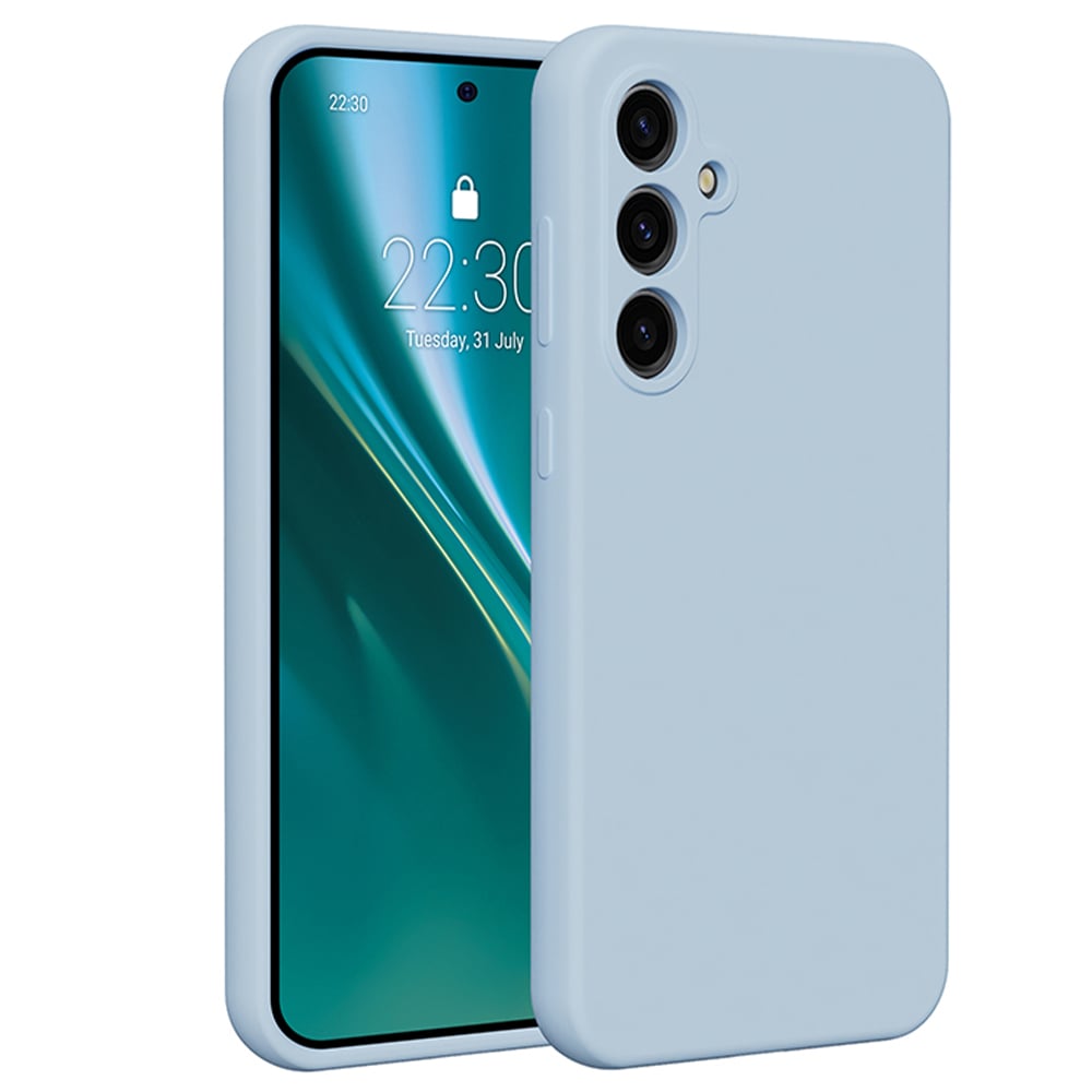 Back Cover Σιλικόνης Γαλάζιο (Galaxy S23 FE)