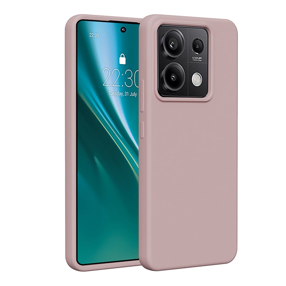 Etteri Back Cover Σιλικόνης Ροζ (Redmi Note 13 Pro 5G / Poco X6)