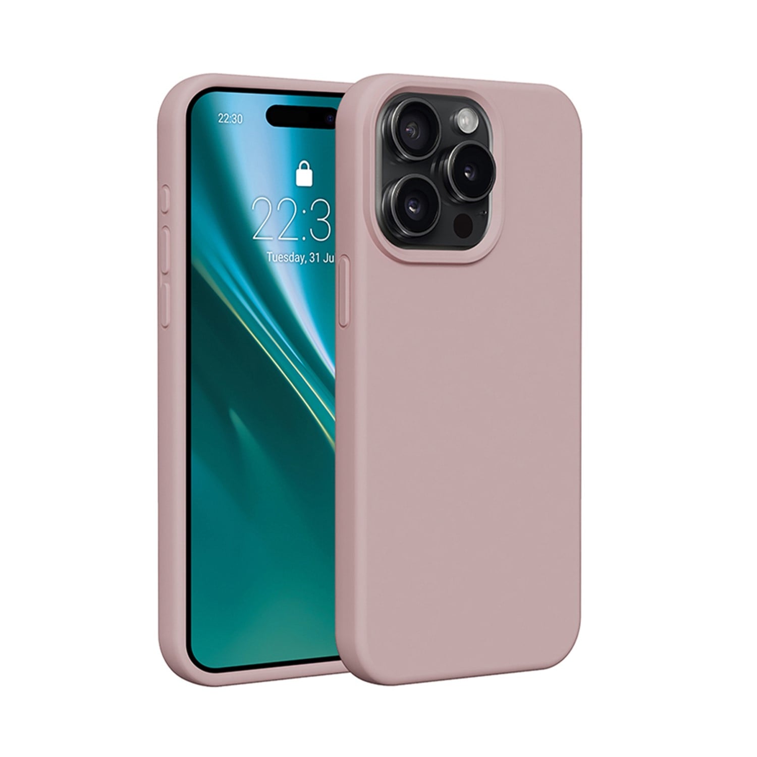Etteri Back Cover Σιλικόνης Ροζ (iPhone 12 / 12 Pro) GSM183547